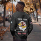 Personalized 301st Fighter Squadron WWII Sweatshirt Red Tails Heritage - Black - African Pride