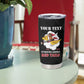 Personalized 301st Fighter Squadron WWII Tumbler Cup Red Tails Heritage - Black - African Pride