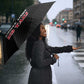 Tuskegee Airmen Red Tails Umbrella 301st Fighter Squadron - Black