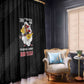 301st Fighter Squadron WWII Window Curtain Red Tails Heritage - Black - African Pride