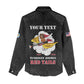 Personalized 301st Fighter Squadron WWII Women Casual Shirt Red Tails Heritage - Black - African Pride