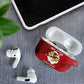 Tuskegee Airmen Red Tails AirPods Case 301st Fighter Squadron - Red