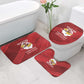 Tuskegee Airmen Red Tails Bathroom Set 301st Fighter Squadron - Red