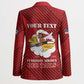 Personalized Tuskegee Airmen Red Tails Blazer 301st Fighter Squadron - Red