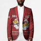 Personalized Tuskegee Airmen Red Tails Blazer 301st Fighter Squadron - Red