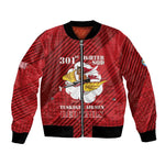 Personalized 301st Fighter Squadron WWII Bomber Jacket Red Tails Heritage - Red - African Pride