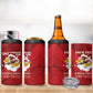 Personalized 301st Fighter Squadron WWII 4 in 1 Can Cooler Tumbler Red Tails Heritage - Red - African Pride