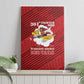 301st Fighter Squadron WWII Canvas Wall Art Red Tails Heritage - Red - African Pride