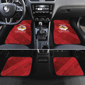 Personalized 301st Fighter Squadron WWII Car Mats Red Tails Heritage - Red - African Pride