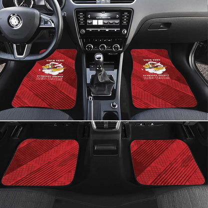 Personalized 301st Fighter Squadron WWII Car Mats Red Tails Heritage - Red - African Pride