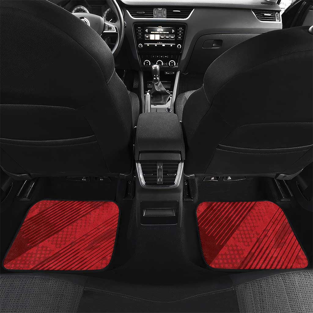 Personalized 301st Fighter Squadron WWII Car Mats Red Tails Heritage - Red - African Pride