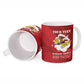 Personalized Tuskegee Airmen Red Tails Ceramic Mug 301st Fighter Squadron - Red