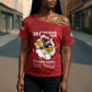 Personalized Tuskegee Airmen Red Tails Cross Shoulder Shirt 301st Fighter Squadron - Red