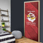 Personalized Tuskegee Airmen Red Tails Door Cover 301st Fighter Squadron - Red