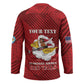 Personalized Tuskegee Airmen Red Tails Hockey Jersey 301st Fighter Squadron - Red