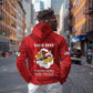 Personalized 301st Fighter Squadron WWII Hoodie Red Tails Heritage - Red - African Pride