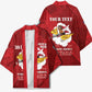 Personalized Tuskegee Airmen Red Tails Kimono 301st Fighter Squadron - Red