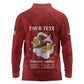 Personalized 301st Fighter Squadron WWII Long Sleeve Polo Shirt Red Tails Heritage - Red - African Pride