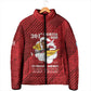 Personalized Tuskegee Airmen Red Tails Padded Jacket 301st Fighter Squadron - Red