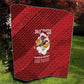 301st Fighter Squadron WWII Quilt Red Tails Heritage - Red - African Pride