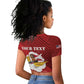 Personalized 301st Fighter Squadron WWII Raglan Cropped T shirt Red Tails Heritage - Red - African Pride