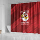 301st Fighter Squadron WWII Shower Curtain Red Tails Heritage - Red - African Pride