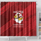 301st Fighter Squadron WWII Shower Curtain Red Tails Heritage - Red - African Pride