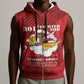 Personalized 301st Fighter Squadron WWII Sleeveless Zip Hoodie Red Tails Heritage - Red - African Pride
