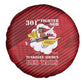 301st Fighter Squadron WWII Spare Tire Cover Red Tails Heritage - Red - African Pride