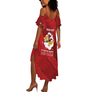 Personalized 301st Fighter Squadron WWII Summer Maxi Dress Red Tails Heritage - Red - African Pride