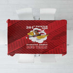 301st Fighter Squadron WWII Tablecloth Red Tails Heritage - Red - African Pride