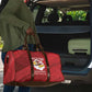 Tuskegee Airmen Red Tails Travel Bag 301st Fighter Squadron - Red