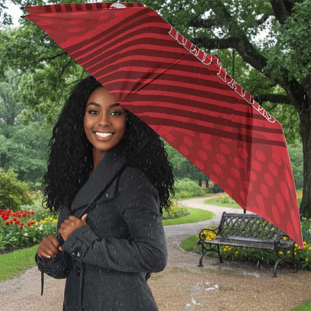 Tuskegee Airmen Red Tails Umbrella 301st Fighter Squadron - Red