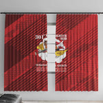 301st Fighter Squadron WWII Window Curtain Red Tails Heritage - Red - African Pride