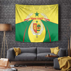 Personalised Afro Senegal Tapestry Coat Of Arms Mix African Pattern