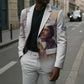 Tuskegee Airmen Red Tails Blazer Brave Enough to Fight