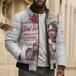 Tuskegee Airmen Red Tails Bomber Puffer Jacket Brave Enough to Fight