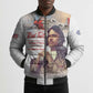 Tuskegee Airmen Red Tails Bomber Puffer Jacket Brave Enough to Fight