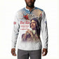 Tuskegee Airmen Red Tails Button Sweatshirt Brave Enough to Fight