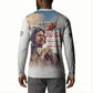 Tuskegee Airmen Red Tails Button Sweatshirt Brave Enough to Fight