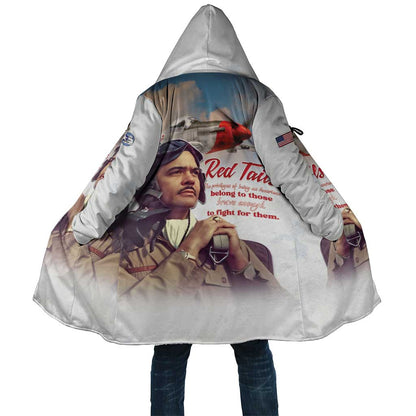 Tuskegee Airmen Red Tails Cloak Brave Enough to Fight