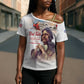 Tuskegee Airmen Red Tails Cross Shoulder Shirt Brave Enough to Fight