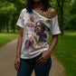 Tuskegee Airmen Red Tails Cross Shoulder Shirt Brave Enough to Fight