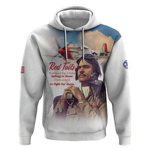 Sky Leaders of WWII Hoodie Red Tails Tuskegee Tribute - African Pride