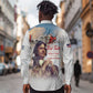 Sky Leaders of WWII Long Sleeve Button Shirt Red Tails Tuskegee Tribute - African Pride