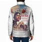 Tuskegee Airmen Red Tails Padded Jacket Brave Enough to Fight