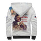 Sky Leaders of WWII Sherpa Hoodie Red Tails Tuskegee Tribute - African Pride