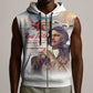 Sky Leaders of WWII Sleeveless Zip Hoodie Red Tails Tuskegee Tribute - African Pride
