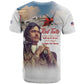 Sky Leaders of WWII T shirt Red Tails Tuskegee Tribute - African Pride