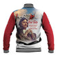 Sky Leaders of WWII Baseball Jacket Red Tails Tuskegee Tribute - Red - African Pride